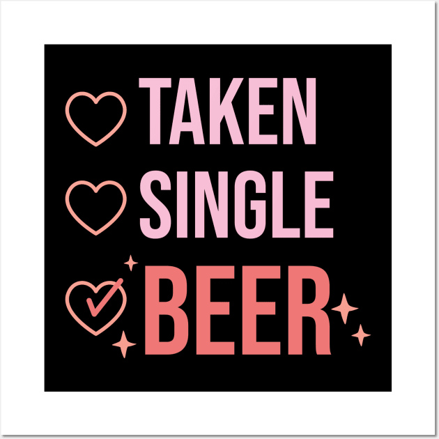 taken single beer Wall Art by Crostreet